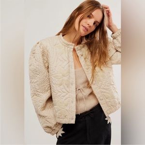NWT Quinn Quilted Jacket by Free People